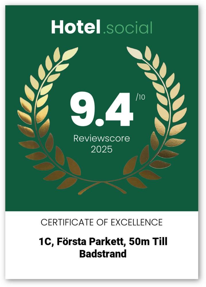 1C, Foersta Parkett, 50M Till Badstrand Byxelkrok Exterior photo